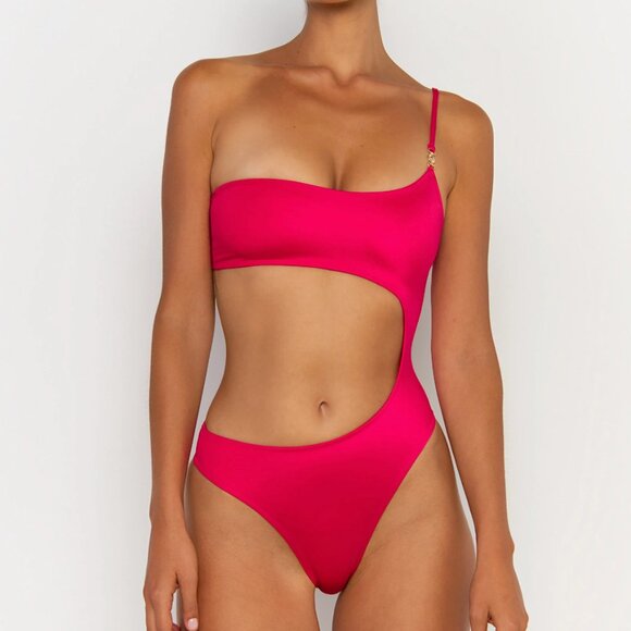 SOMMER Swim - BONITA Magenta - One-Piece Swimsuit - Picture 1 of 5